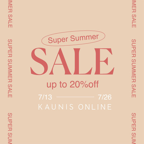 【SALE】SUPER SUMMER SALE開催🎉